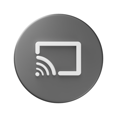 Share Screen  3D Icon