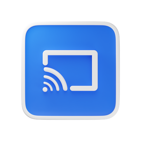 Share Screen  3D Icon