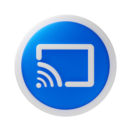 Share Screen  3D Icon