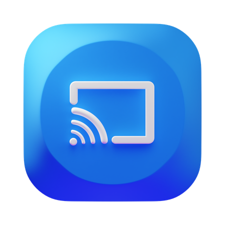 Share Screen  3D Icon