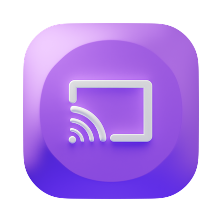 Share Screen  3D Icon