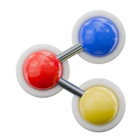 Verbindung teilen  3D Icon