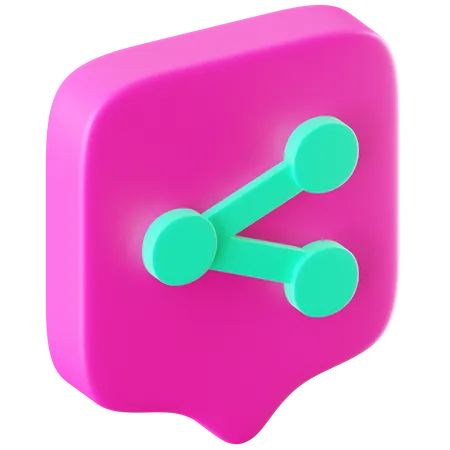 Shared  3D Icon