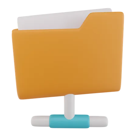 Shared document  3D Icon