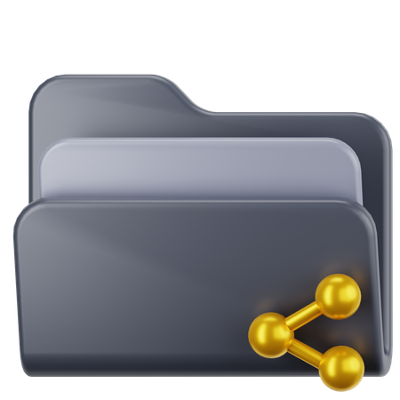 Shared Folder  3D Icon