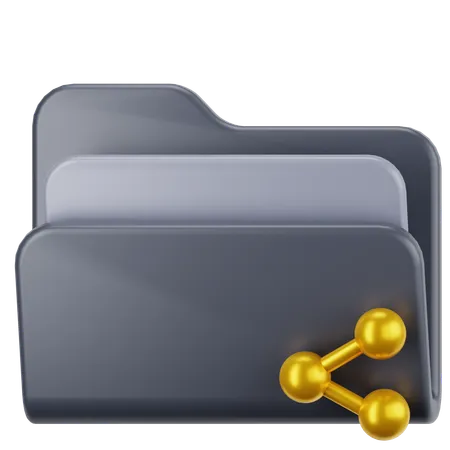 Shared Folder  3D Icon