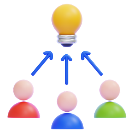 Shared Vision  3D Icon