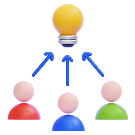 Shared Vision  3D Icon