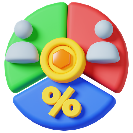 Shareholder  3D Icon