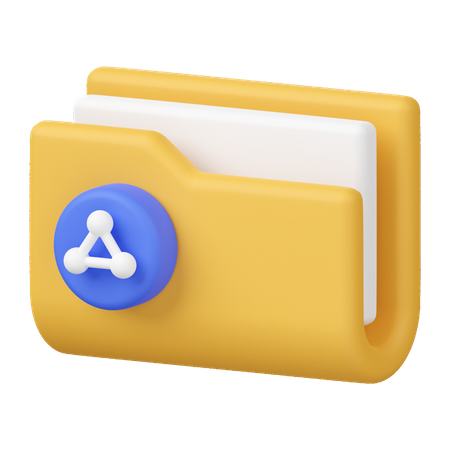 Sharing Folder  3D Icon