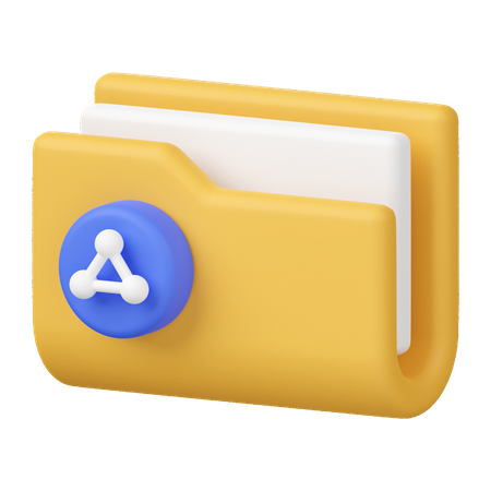 Sharing Folder  3D Icon