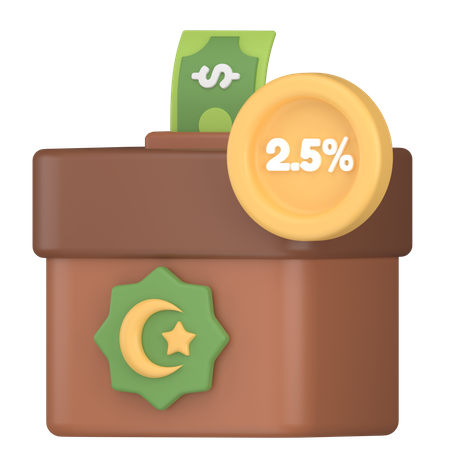 Sharing wealth  3D Icon