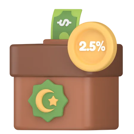 Sharing Wealth For Better Community 3D Icon