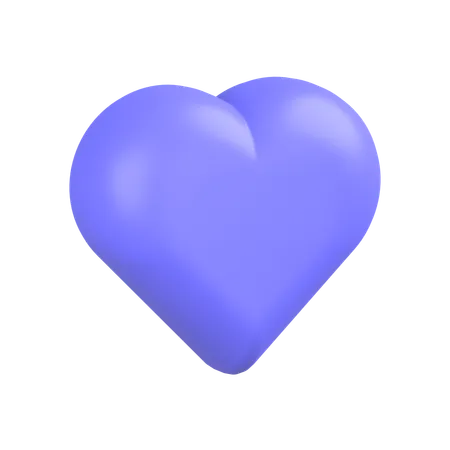 Sharp-heart  3D Icon