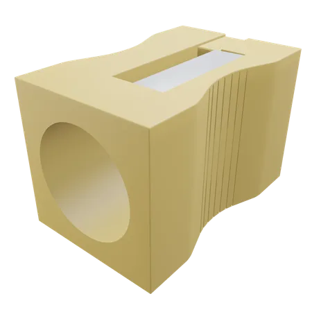 Sharpener Office 3 D Icon Illustration With Transparent Background 3D Icon