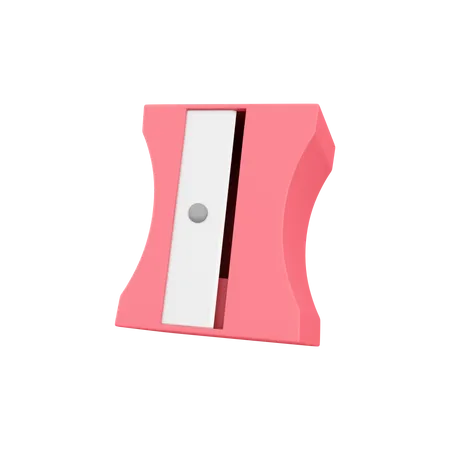 3 D Rendering Of A Pink Pencil Sharpener 3 D Rendering Pink Sharpener Illustration 3 D Rendering Pink Sharpener Icon 3D Icon