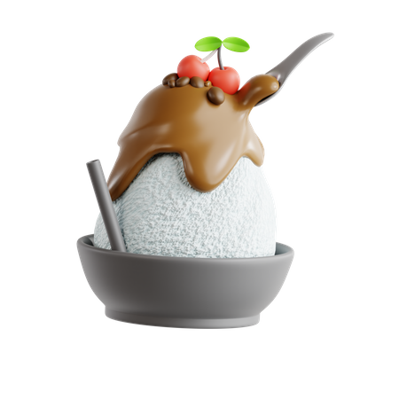 Shaved Ice  3D Icon