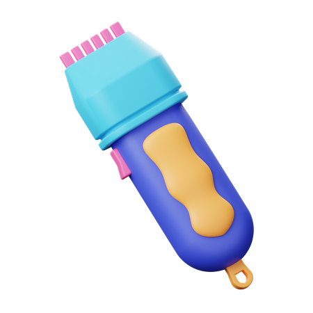 Shaving Machine  3D Illustration