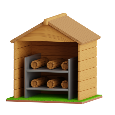 Shed  3D Icon