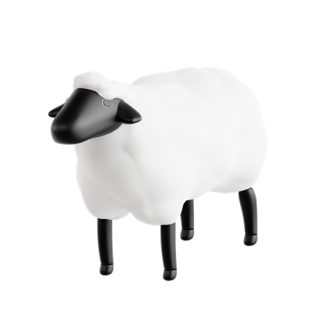 Sheep  3D Icon