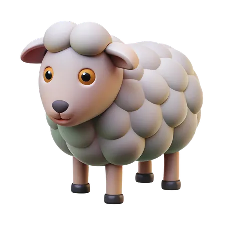 Sheep  3D Icon