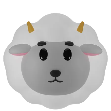 Sheep  3D Icon