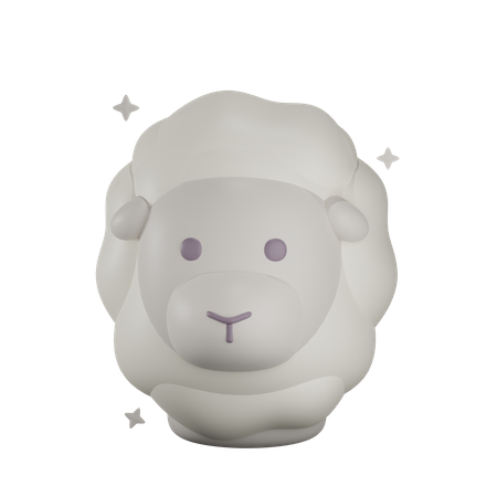 Sheep  3D Illustration