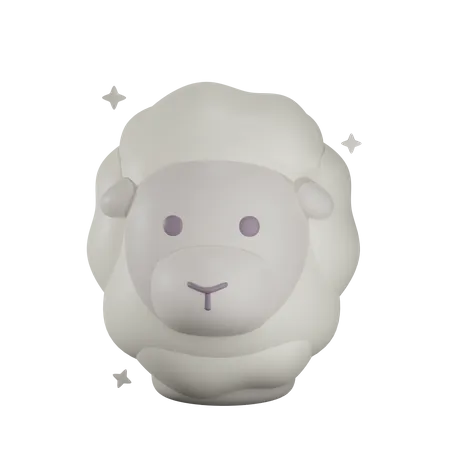 Sheep 3D Illustration