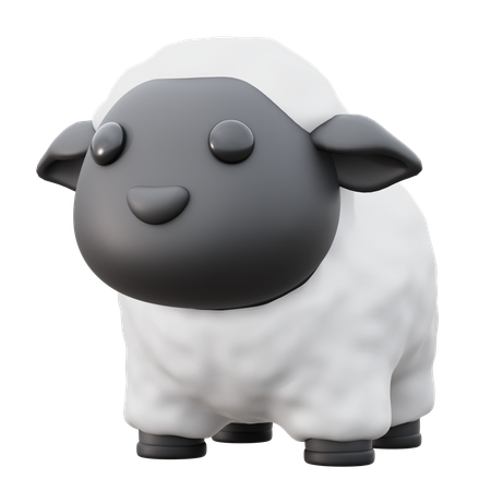 Sheep Farm  3D Icon