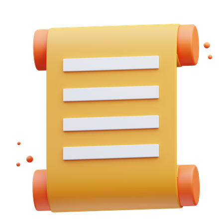 Sheet  3D Icon