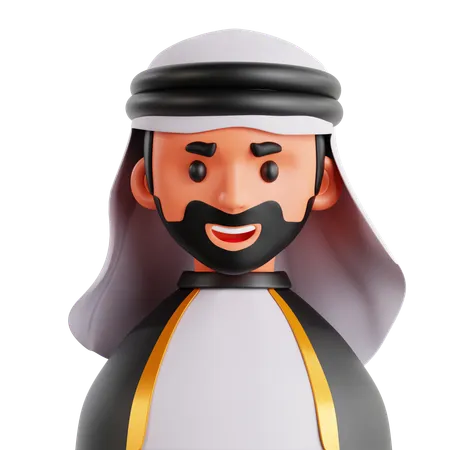 Sheikh  3D Icon