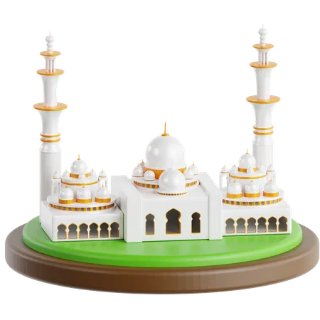 Sheikh Zayed Mosque  3D Icon