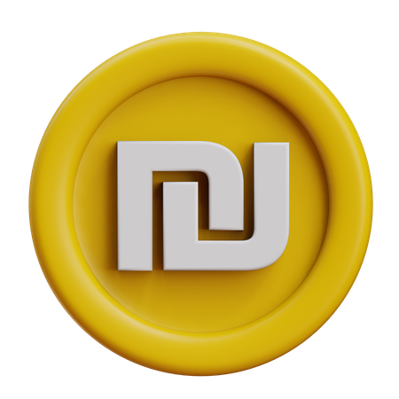Shekel  3D Icon
