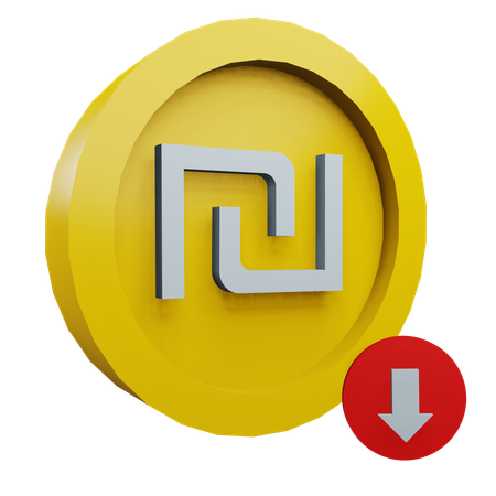 Shekel  3D Icon