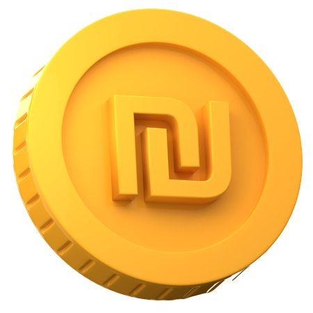 Shekel  3D Icon