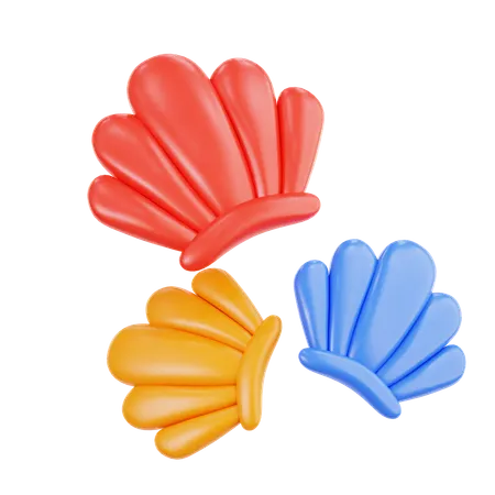 Shells  3D Icon