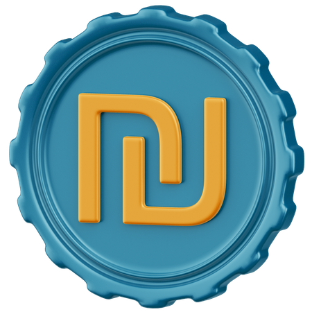Sheqel  3D Icon