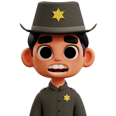 Sherif  3D Icon