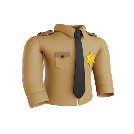 Sherif Suit  3D Icon