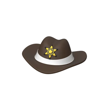 Sheriff  3D Icon