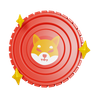 shiba coin emoji 3d