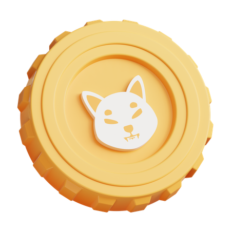 Shiba Inu  3D Icon