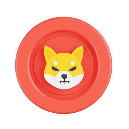 Shiba Inu  3D Icon