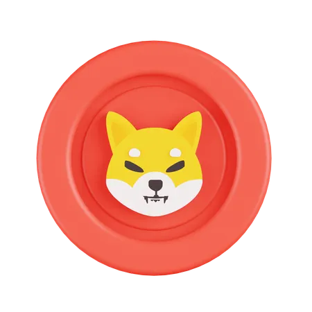 Shiba Inu  3D Icon