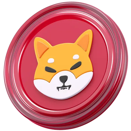 Shiba Inu  3D Icon