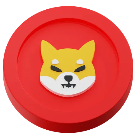 Shiba Inu  3D Icon