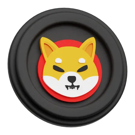 Shiba Inu  3D Icon