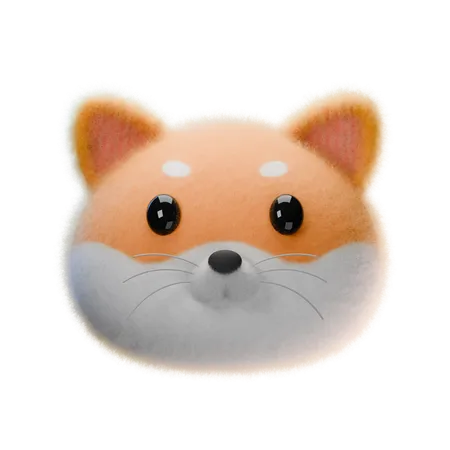 Shiba Inu  3D Icon