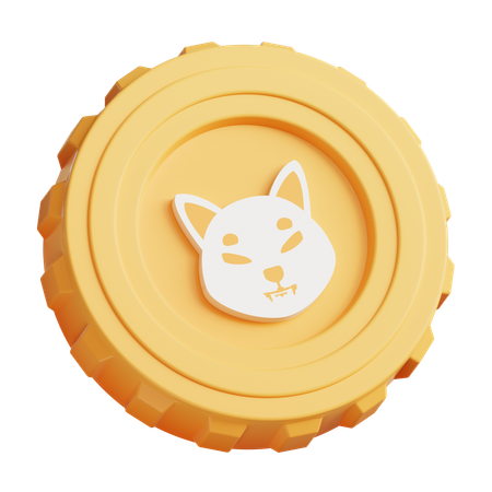Shiba Inu  3D Icon
