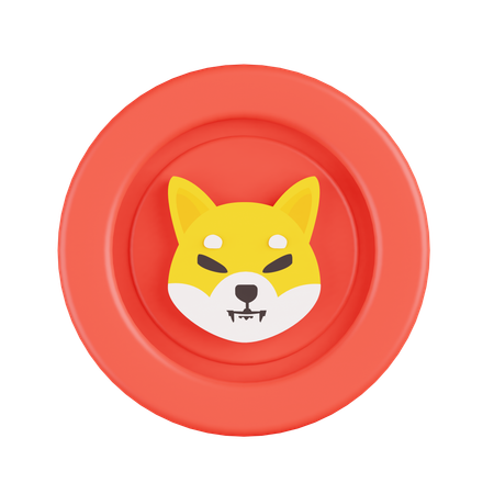 Shiba inu  3D Icon